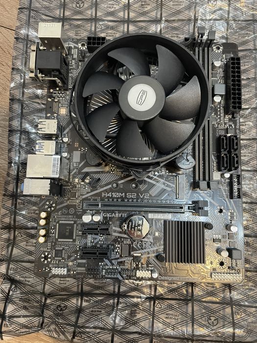 Мат плата h410  с процессором i7