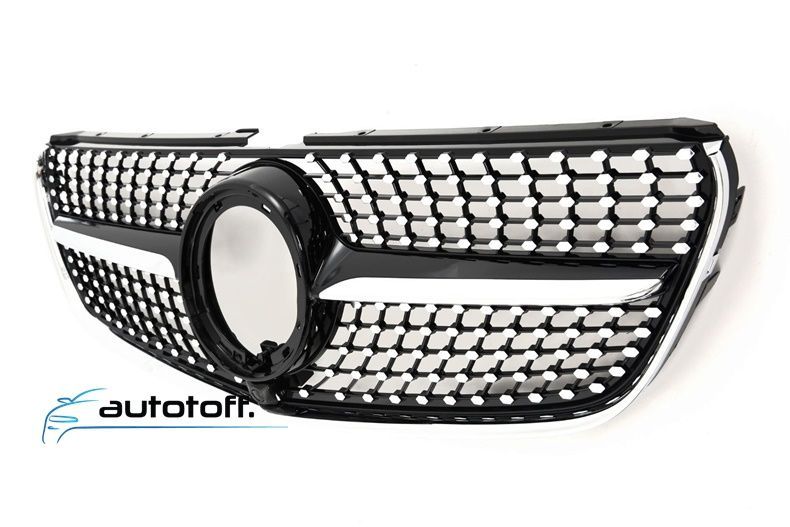 Grila centrala Mercedes V-Class W447 Facelift AMG Line (2019+) model Diamond