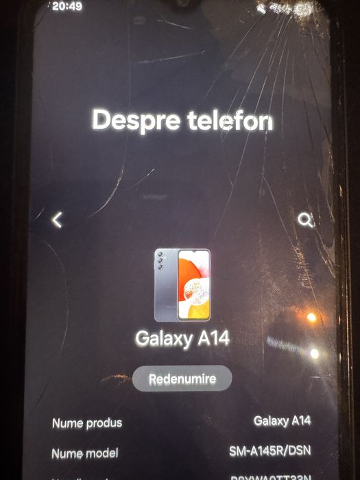 Samsung A14 pentru piese