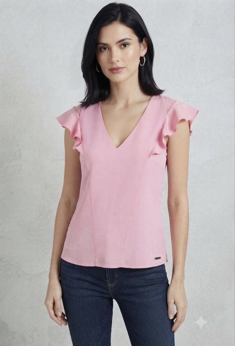 Розов Топ Guess размер ХС