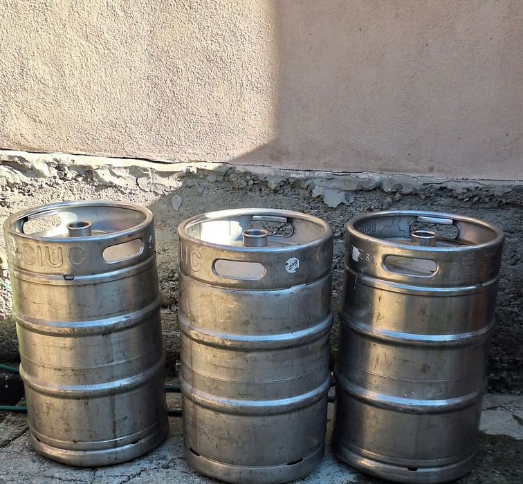 Vand butoi inox 50l