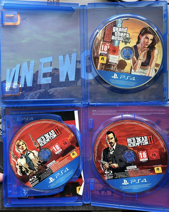 продам игры пс4 гта5 рдр2