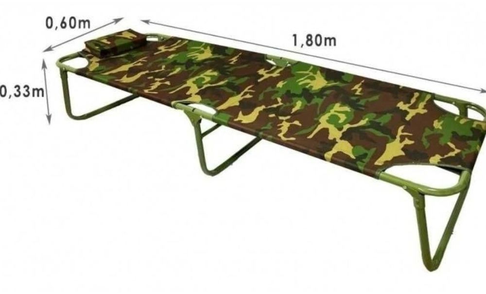 Походно легло Сгъваемо камуфлаж Чисто ново