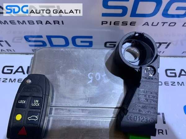 Kit Pornire ECU Calculator Motor Volvo S60 2.4 D 2000 - 2009 Cod 0281011441 30646978A 30646978 [L2794]