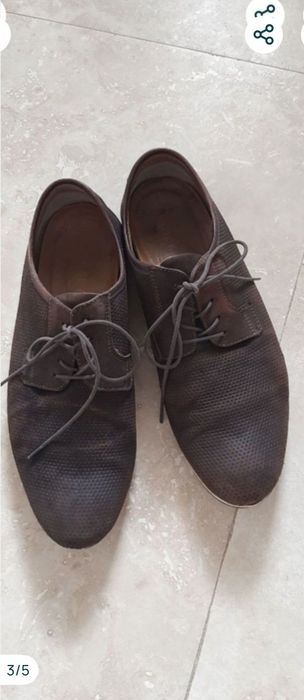 Pantifi barbati, piele naturala Lasocki/42