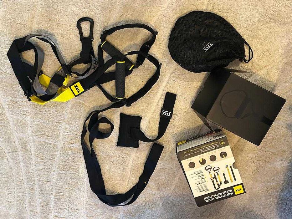 Corzi antrenament in suspensie TRX Club Pro4 system