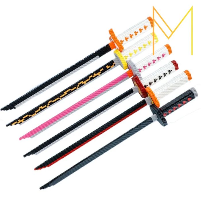 Меч Катана из конструктора Лего