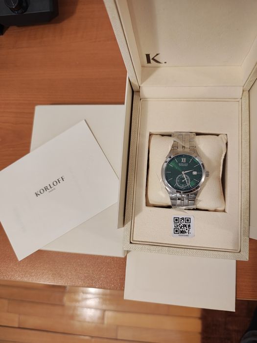 Ceas de Lux Korloff Automatic Verde 41mm
