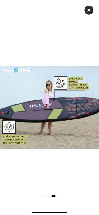 Set Placa gomflabila SUP “STAND UP PADDLE “