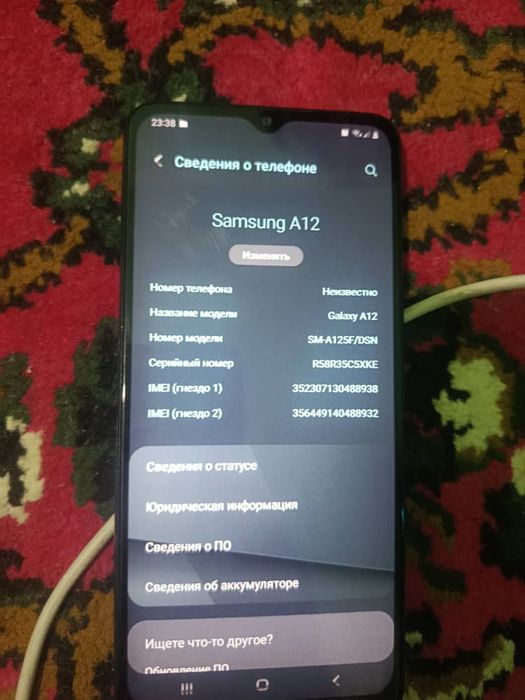 Samsung A12 xolati yaxshi