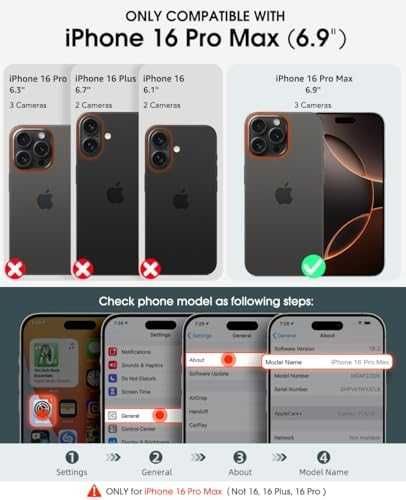 Нов Калъф за iPhone 16 Pro Max PU кожа RFID портфейл с презрамка и цип