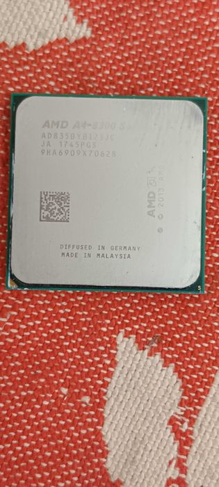 CPU Процесор AD835BYBI23JC AMD A4-8300 3.50ghz Socket Fm2 двуядрен