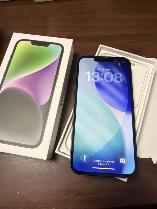 Iphone 14 128Gb Full Box ca Nou 99% Baterie