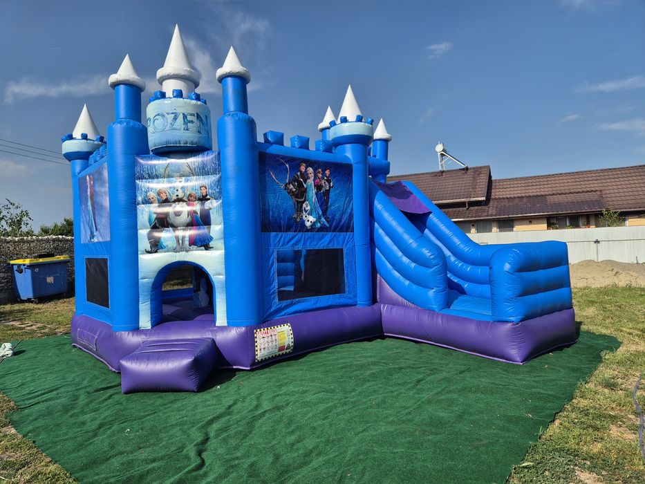 DE VÂNZARE – Tobogane Gonflabile Profesionale SPIDERMAN & FROZEN