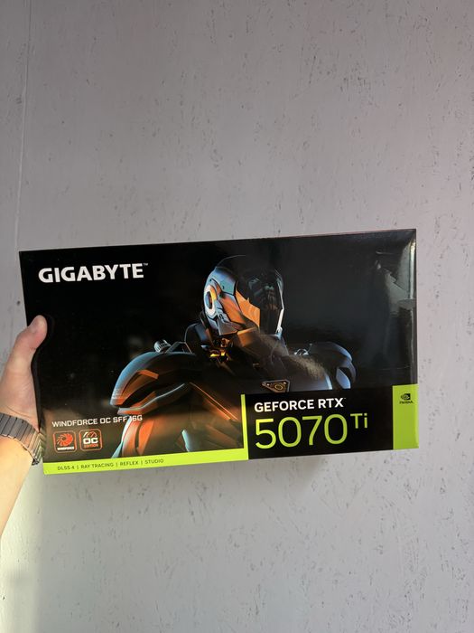 Продам новые RTX 5070 TI Gigabyte Windforce 3X OC