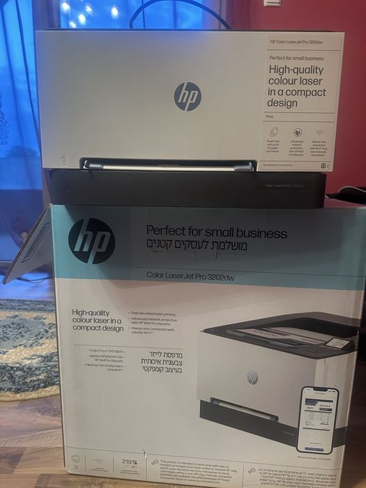 Imprimanta laser color HP LaserJet Pro 3202dw wi fi