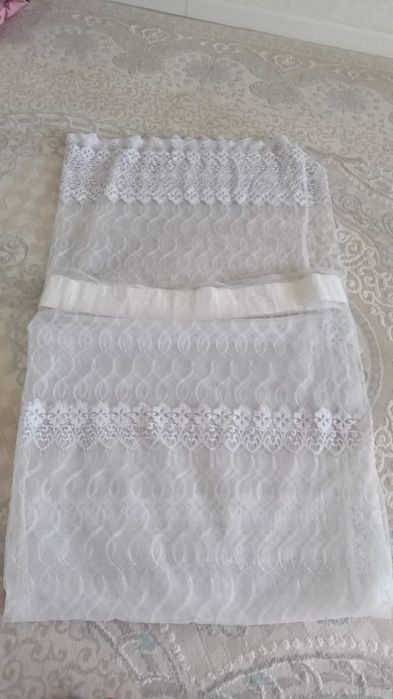 Тюль белый бу срочно