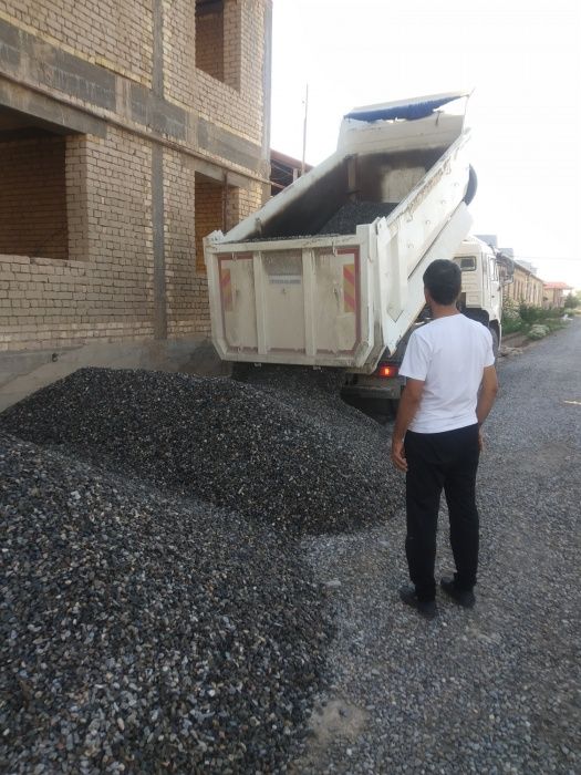 Qum sheben Shagal. Klinis gryazni tosh  tuproq  ģisht va biton maxsulo