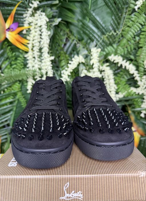 Christian Louboutin Low Black Spikes