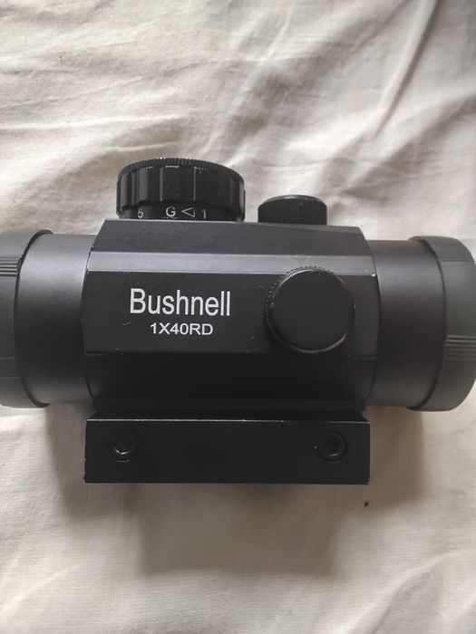 Luneta 1×40 mm,sina reglabila 12-20mm,punct rosu-verde,nouă