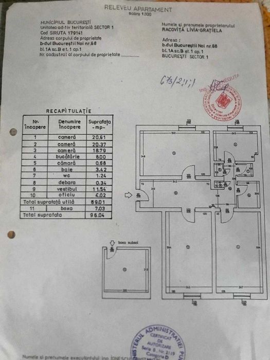De vinzare apartament in bloc rusesc