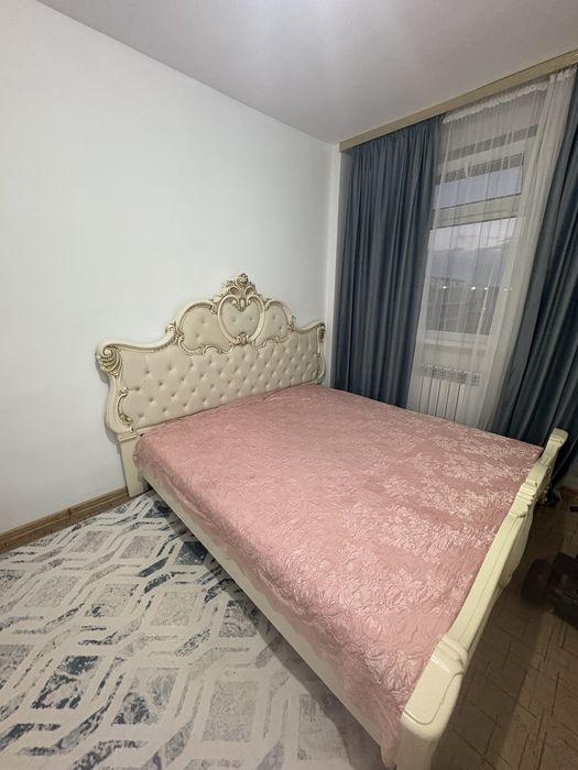 Спальная Кровать с тумбой