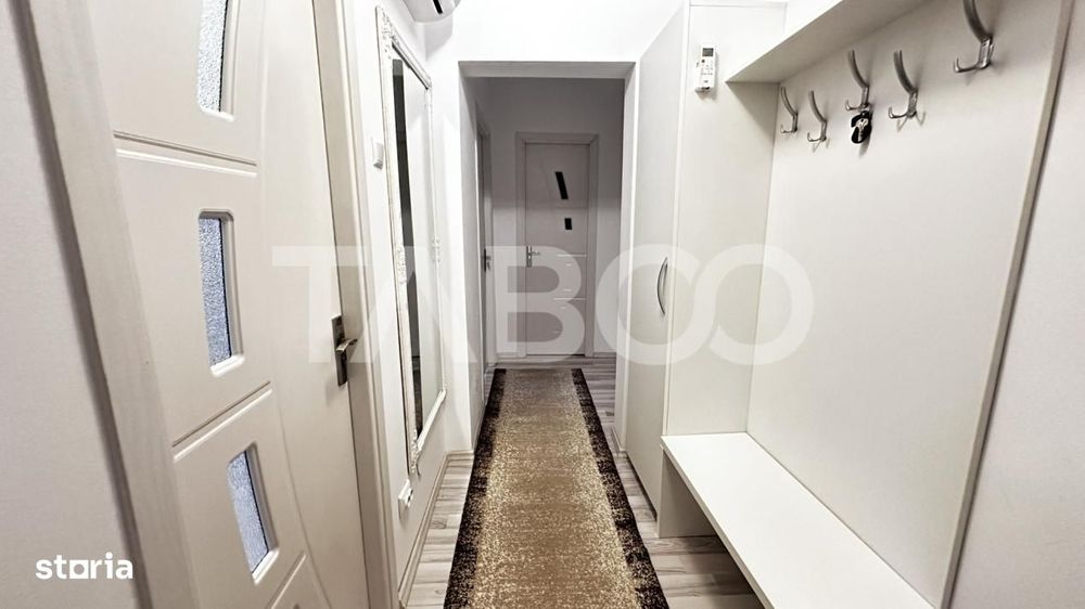 Apartament mobilat utilat 2 camere debara si balcon Mihai Viteazul