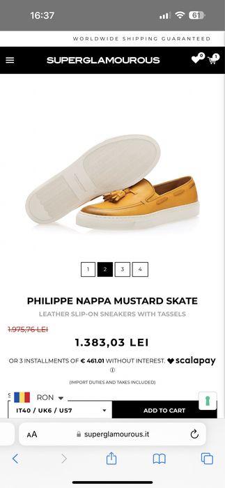 Mocasini Sport 42 Luxury brand Superglamorous