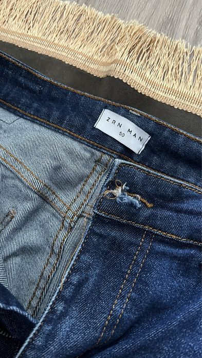 Джинсы темно синие 32/32