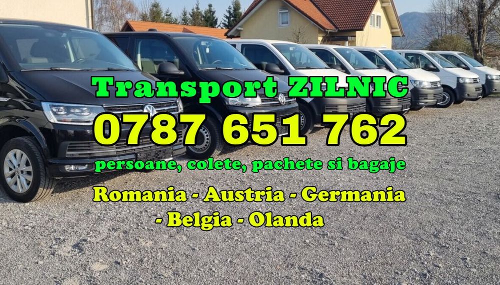 Transport persoane si colete Romania Austria Germania plecari ZILNICE