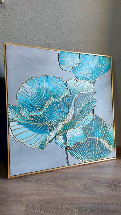 Картина 80см х80см Абстракция