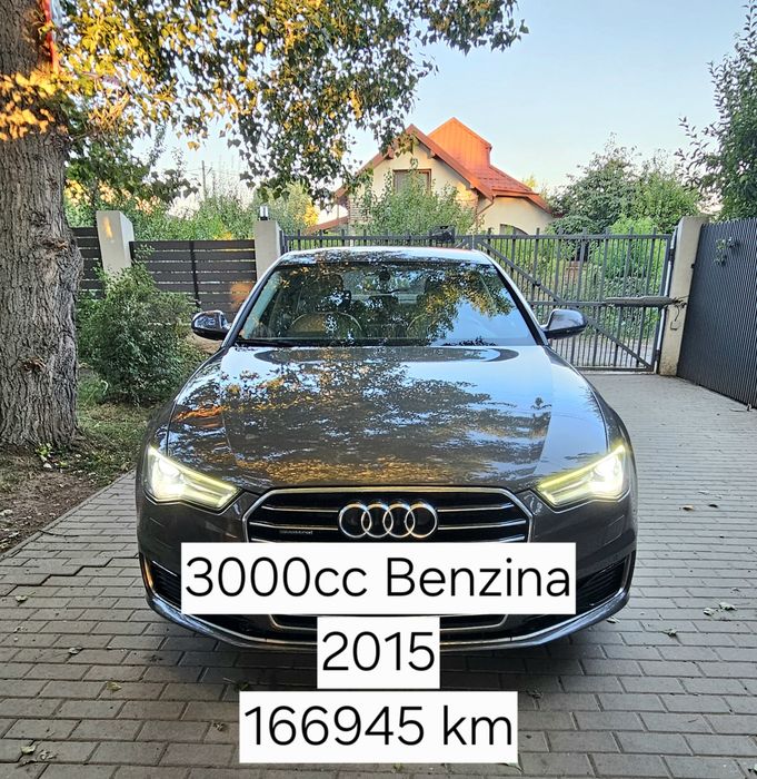 Audi A6 3000 benzina 2015 333cp