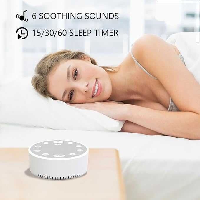 Машина за бял шум с нощна светлина с  6 звука Bogutongjin