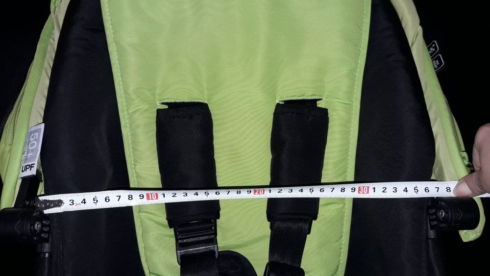 ABC Design Бебешка количка Cobra Black Lime