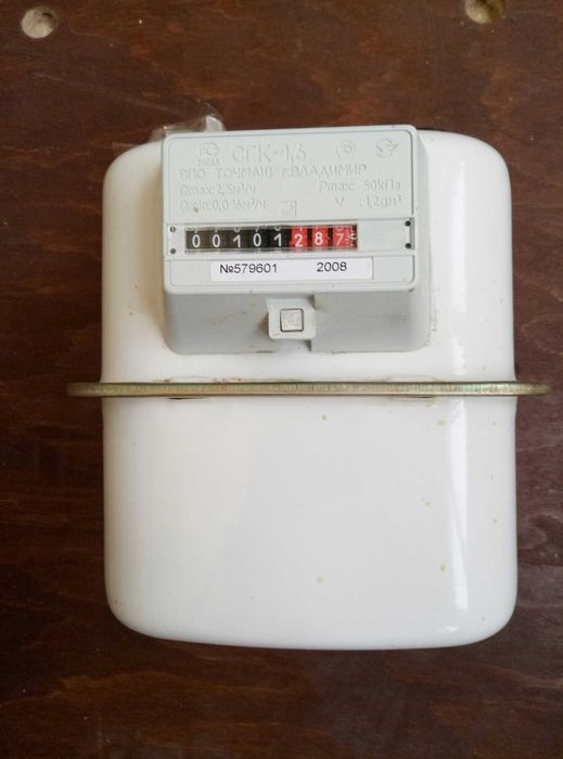 Счетчик газа механический