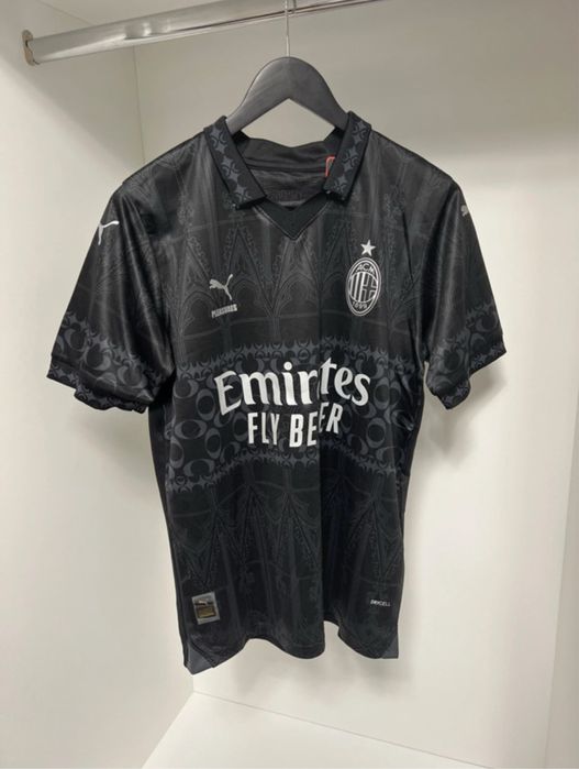 Tricou AC Milan x Pleasures 23/24 4 kit