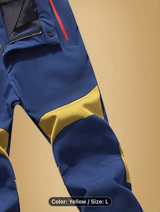 Pantaloni sport elastici noi flausati L