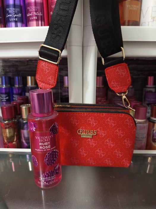 Set spray de corp+geanta Guess