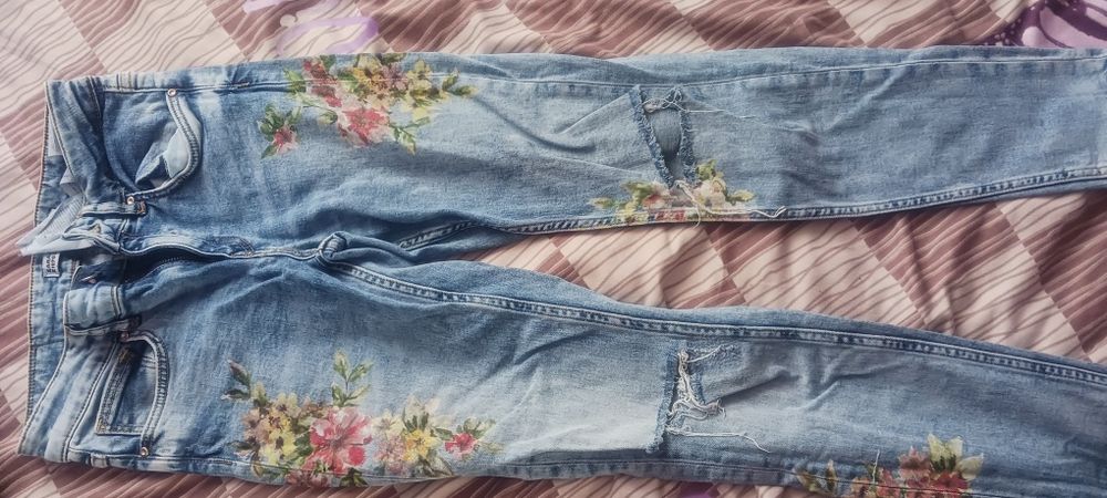 Лот дамски/детски дънки 152-164