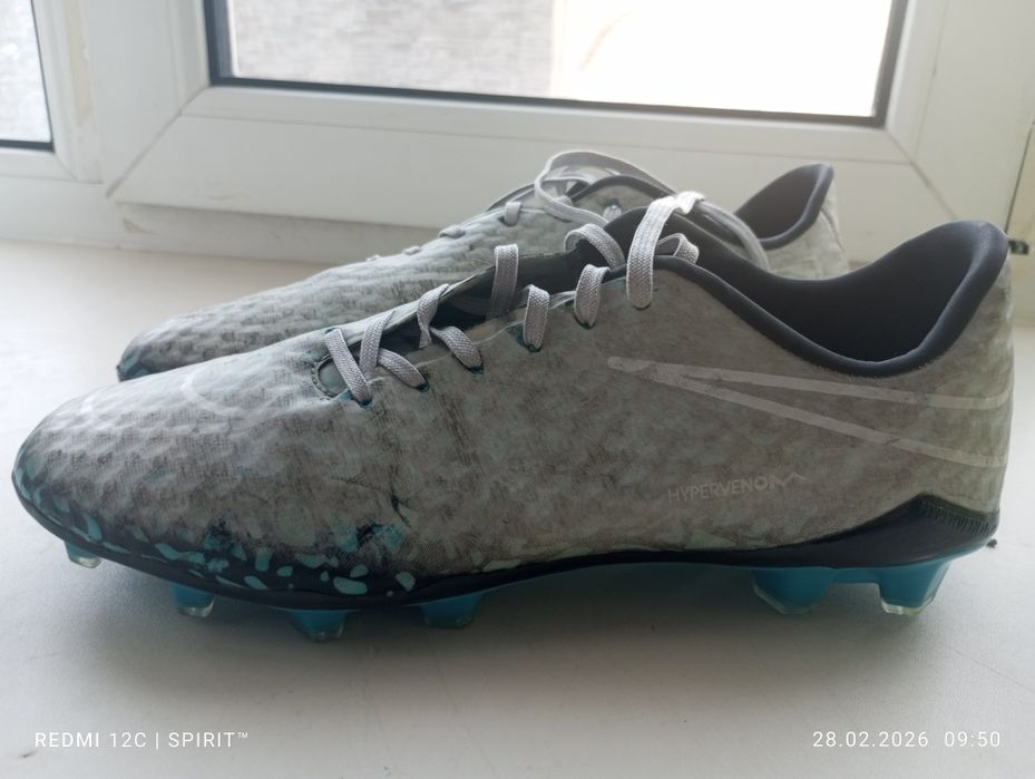Бутсы Найк Hypervenom 42 размер
