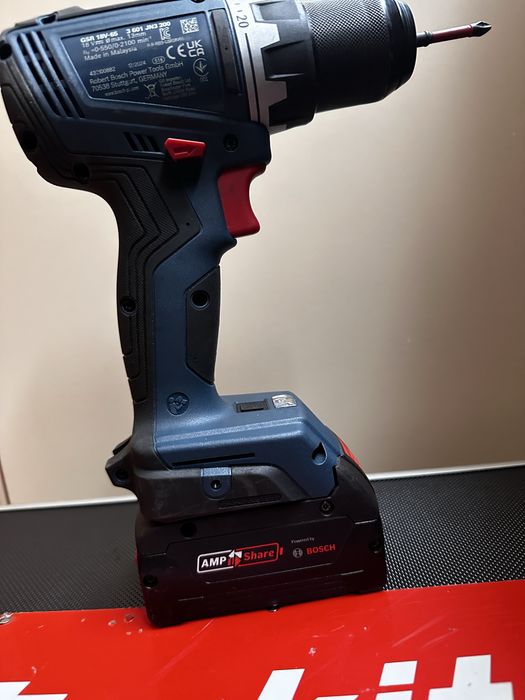 Bosh GSR 18V-65 акумулаторен винтоверт!