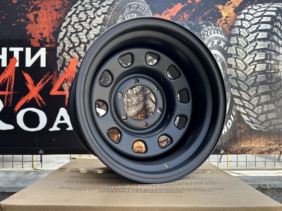 15" 6х139.7 Минусови Стоманени Джанти 4х4 Toyota Nissan Mitsubishi