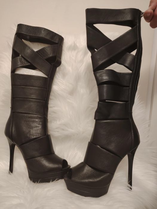 Летни ботуши от естествена кожа