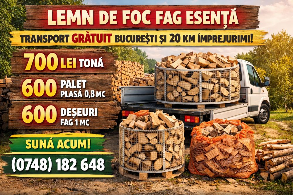 Lemn de foc FAG OFERTA