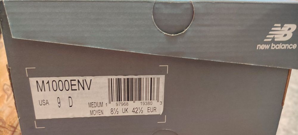 New Balance 1000 „Сребристо сиво синьо“