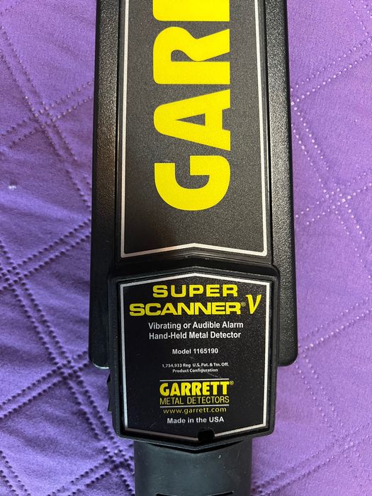 Ръчен метал детектор  Garrett Super Scanner V