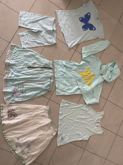 Яке Benetton;Зара-суитчърт;дъждобран,;сако,блуза,дънки-26./хс