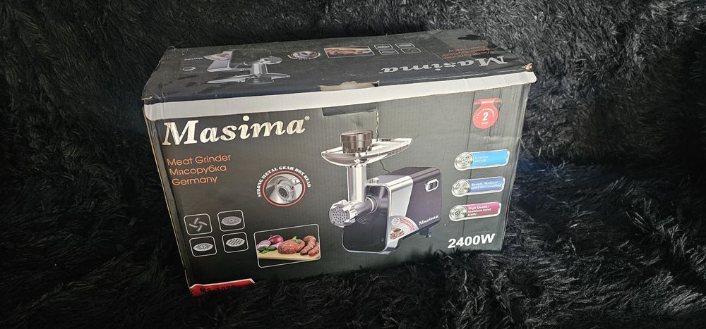 Мясорубка Masima MS-1069 серый