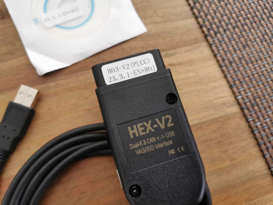 Cablu nou VCDS  diagnoza VagCom Volkswagen Skoda Seat Audi VAG Golf