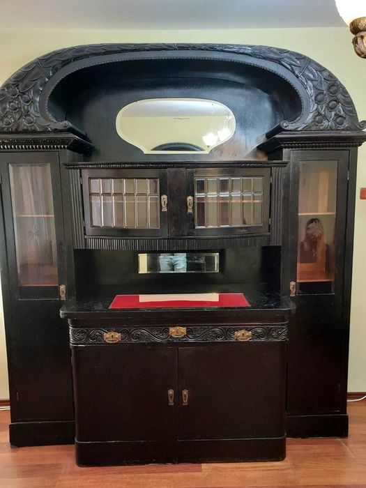 Mobilier vienez Secession 1900–1910 dining/sufragerie – set complet